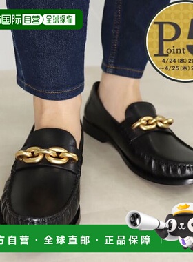 日本直邮Coach蔻驰 女鞋 乐福鞋 CK008 RUS JESS 黑色