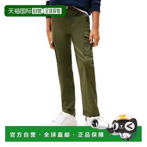 日本直邮TOMMY HILFIGER 男孩长裤工装裤 休闲裤[97502866]