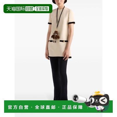 1h可退 香港直邮Prada 普拉达 女士 褐色迷你连衣裙 P3O33SOOO155