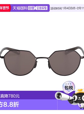 日本直邮YUICHI TOYAMA. 男女同款 多边形金属框架太阳镜 轻盈舒