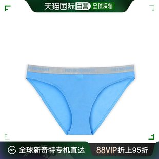 162525 香港直邮EMPORIO 女士蓝色弹力内裤 13931 ARMANI 7P235