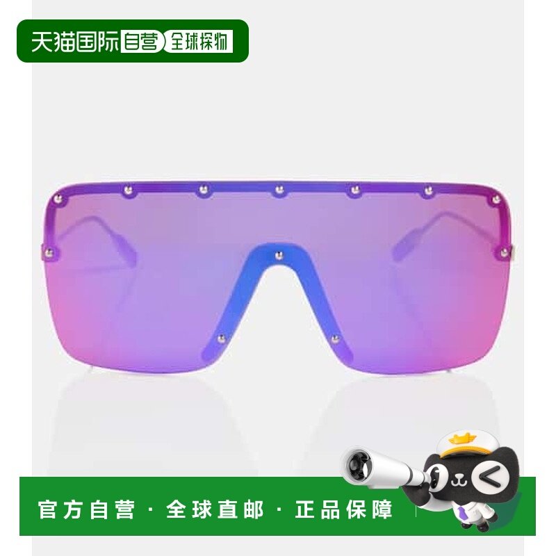 香港直邮Gucci 古驰 女士 方形飞行员太阳眼镜 000919