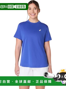 【日本直邮】亚瑟士 运动短袖T恤 2042A371 403(深钴蓝)