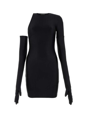 BALENCIAGA 女士半身裙 746152TNV431000 AW2023 黑色