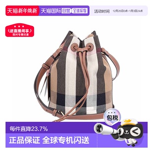 自营BURBERRY博柏利折扣热卖 箱包腰带帆布格纹包