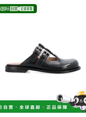 香港直邮LOEWE 罗意威 女士 Campo 玛丽珍鞋穆勒单鞋 L815379X83