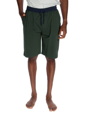 unsimply stitched【美国奥莱】直发 撞色腰休闲短裤 - 猎人绿