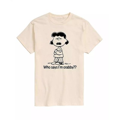 AIRWAVES|Hybrid Apparel Peanuts Crabby 男式短袖 T 恤