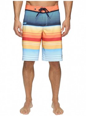 Quiksilver Everyday Stripe Vee 21 英寸沙滩短裤 Nasturticm