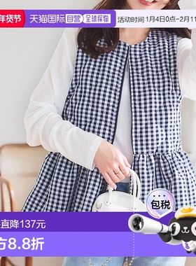 日本直邮KOBE LETTUCE 2way绗缝百褶夹克 [K1366]羽绒服外套棉服