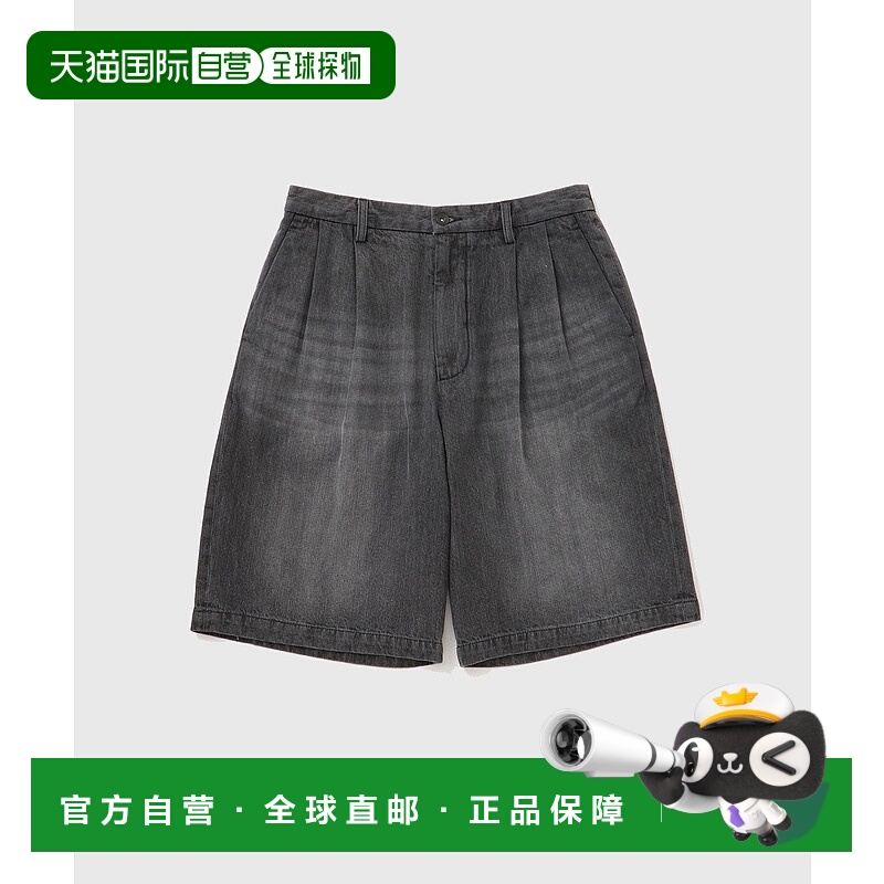 1h可退 日本直邮Adam et Rope' 男女同款破损牛仔短裤 2025AGMS05