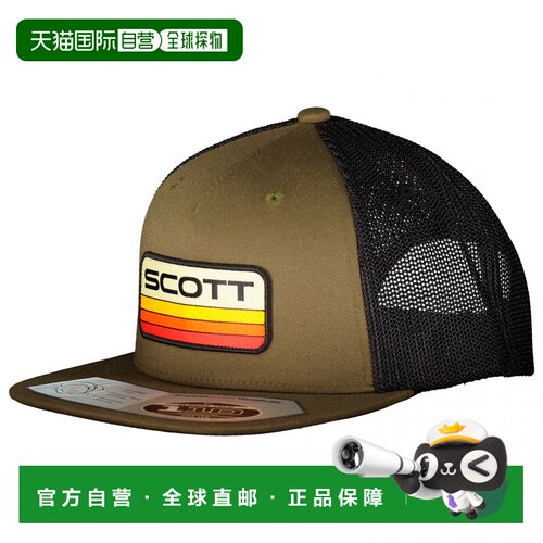 1h可退 欧洲直邮SCOTT 男士帽子 2049800FIRGREEN CO 军绿色