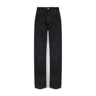 香港直邮ISABEL MARANT 女士牛仔裤 PA0273FAB1H04IFADEDBLACK