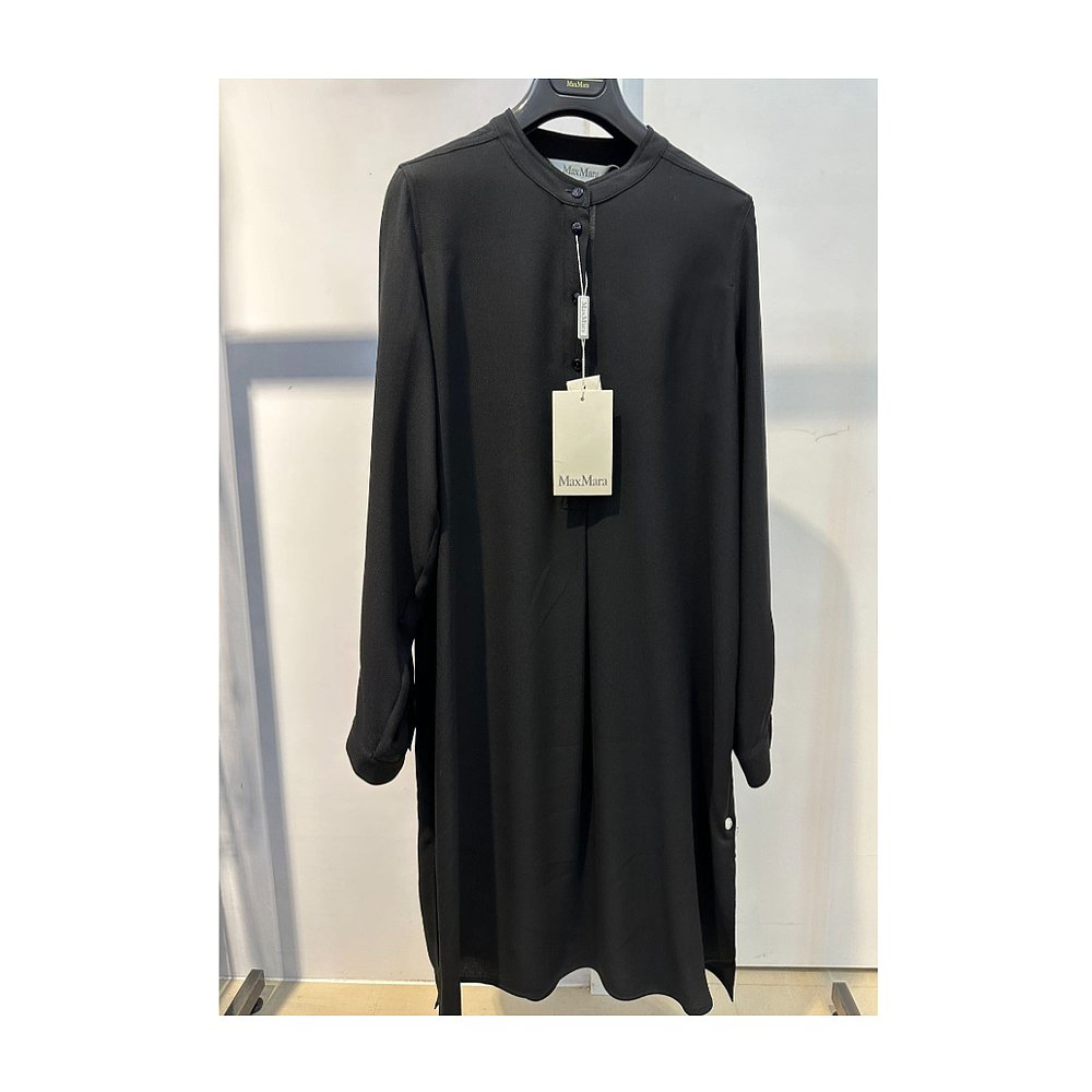 MAX MARA 女士半身裙 1191016106008 AW2021 黑色 长袖连衣裙