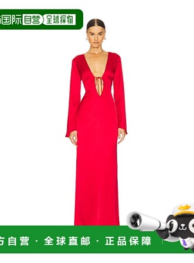 香港直邮LOBA 女士 Angelina 礼服 LOD85H24 red红色 舒适时尚