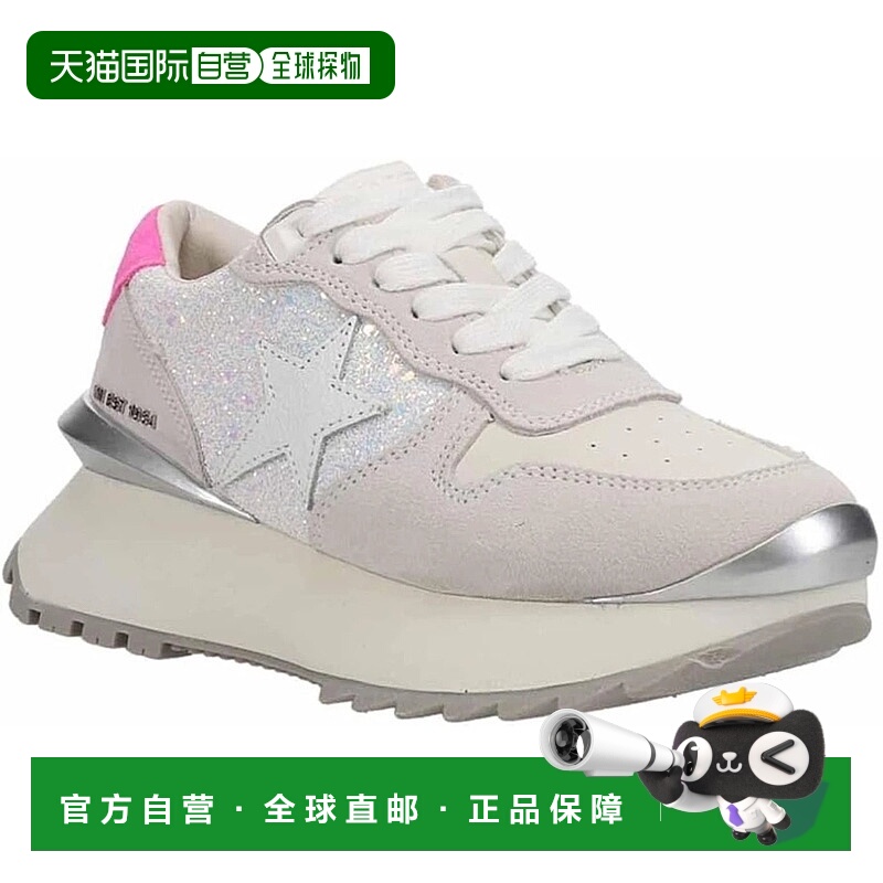 自营Vintage Havana Major Sneakers Women Clear Glitter Suede