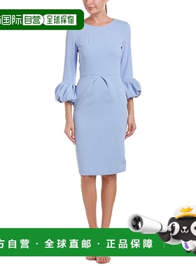 自营 issue new york纽约护套连衣裙-蓝色 【美国奥莱】直发