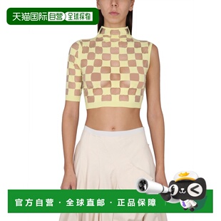 1h可退 香港直邮MaxMara 麦斯玛拉 女士 不对称上衣 232361123860