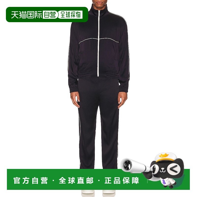 1h可退 香港直邮Saint Laurent 圣罗兰 男士 缎面嵌边运动裤 7289,运动服/休闲服装,运动长裤,淘宝优惠券,粉丝福利购,淘宝优惠卷