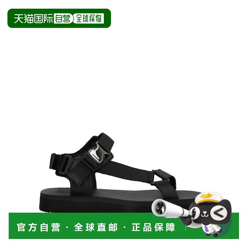 香港直邮Moncler 盟可睐 男士 凉鞋 black黑色 舒适时尚,流行男鞋,其他凉鞋,淘宝优惠券,粉丝福利购,淘宝优惠卷