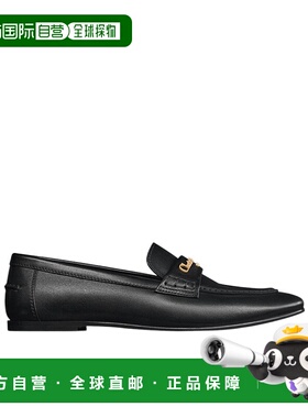 香港直邮CHRISTIAN DIOR 女士芭蕾乐福鞋 KDF039VSOS900 CO 黑色