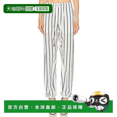 1h可退 香港直邮潮奢 The Attico 女士 条纹裤子 260WCP00257