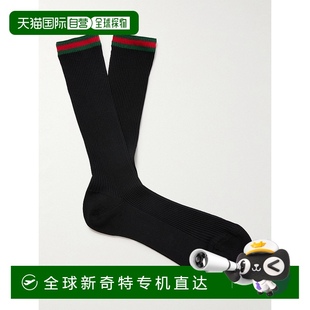 混纺织带袜子 古驰 女士 796529新款 香港直邮潮奢 1h可退 Gucci