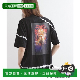 1h可退 日本直邮STAR WARS 男士 扎染棉质T恤 刺绣logo 背面印花