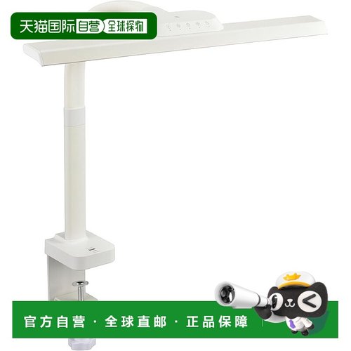 【日本直邮】欧姆LED夹灯白色USB口Ra93感应AS-LD1118K-W
