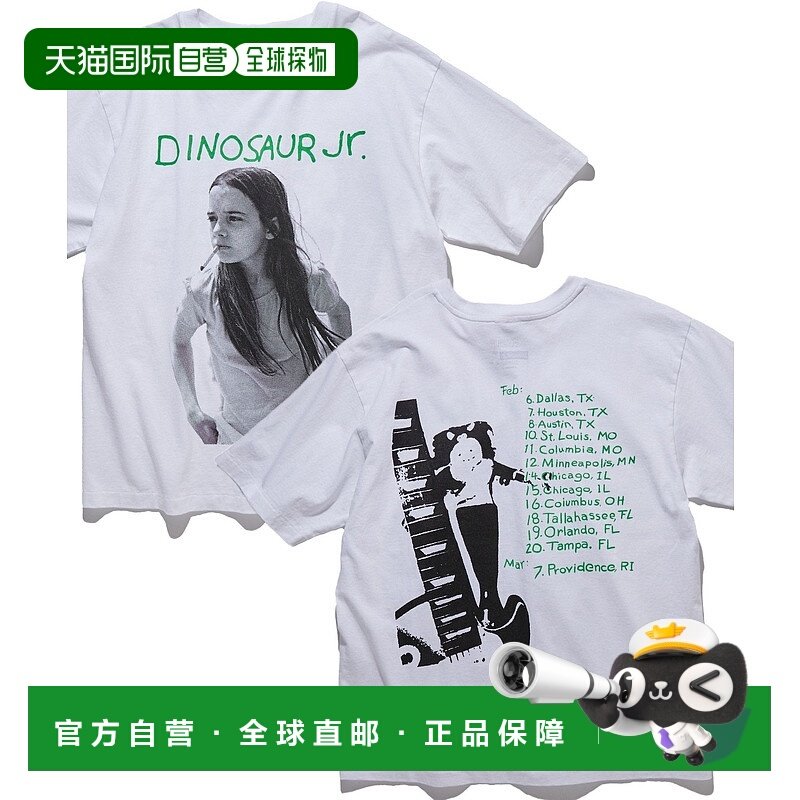 1h可退 日本直邮FREAK'S STORE Dinosaur Jr. GREENMIND男士印花T