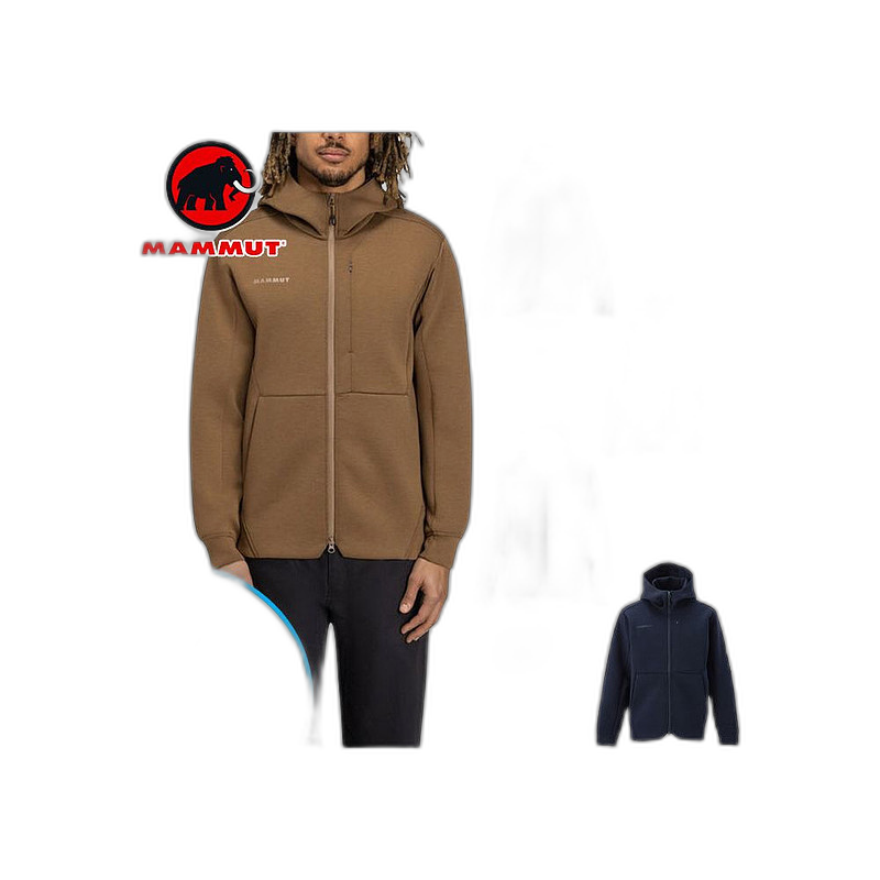 日本直邮Mammut 男式 Dyno Midlayer Dyno 2.0 ML 连帽夹克 AF 户