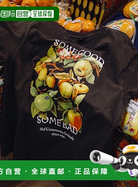 1h可退 日本直邮HUF 春季系列男女同款印花短袖T恤 25S_TS80238