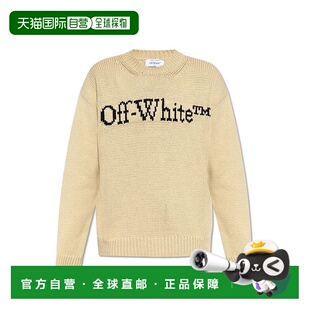 white 男士 针织衫 香港直邮潮奢 Bookish Off Big 1h可退 灰白色