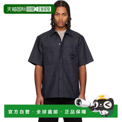 1h可退 香港直邮Givenchy 纪梵希 男士 海军蓝 Herringbone 牛仔
