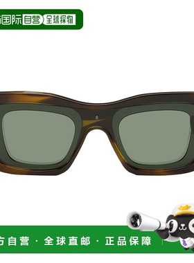 香港直邮LOEWE 罗意威 男士 棕色 Cinema Double Layer 太阳镜 LW