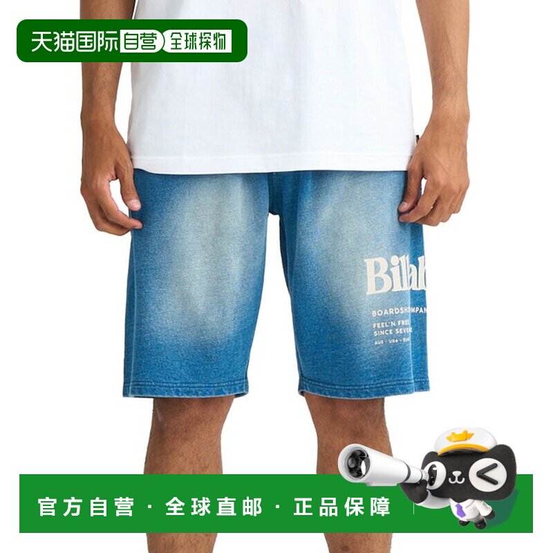 日本直邮BILLABONG 男士户外休闲短裤 LOGO SHORTS BG011601 2026图片