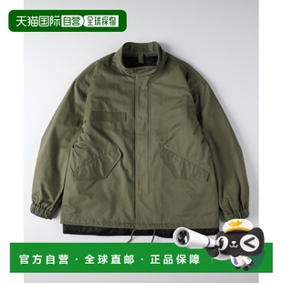 摩斯外套 1h可退 2WAY防风短款 NUMBER男装 可拆内胆 日本直邮BACK