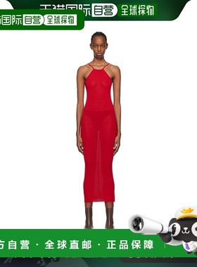 1h可退 香港直邮潮奢 Rick Owens Lilies 瑞克 欧文斯 女士 红色