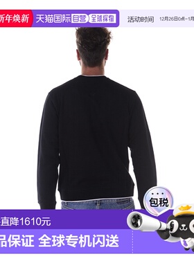 香港直邮KENZO 男士针织毛衣 4MD5SW005NER99 SS2022 黑色 印花套