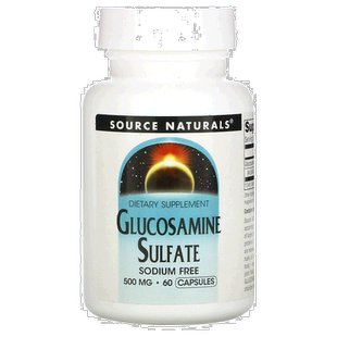 香港直发Source naturals源美硫酸氨基葡萄糖胶囊加强稳定60粒