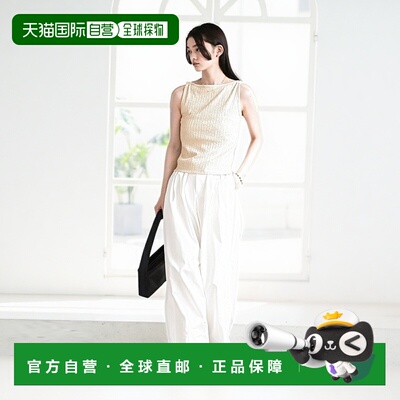 1h可退 日本直邮select MOCA 女装 休闲优雅 无袖上衣 船领设计 /