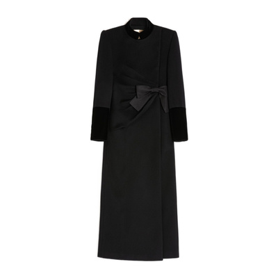 VALENTINO 女士大衣 BCA8056JA0NO AW2025 黑色