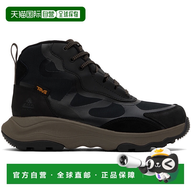 香港直邮潮奢 Teva 男士 黑色 Geotrecca RP 踝靴 1129588