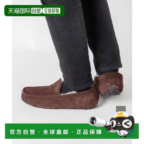日本直邮UGG 1101110 男士莫卡辛鞋 M ASCOT 男鞋 M Ascot 皮用鞋