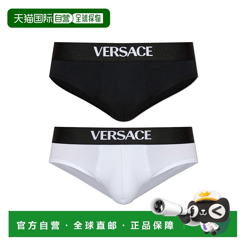 香港直邮VERSACE 男士内裤 10209841A147832W020 AW2025 黑色,女士内衣/男士内衣/家居服,男三角内裤,淘宝优惠券,粉丝福利购,淘宝优惠卷