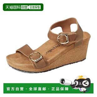 1h可退 香港直邮birkenstock 勃肯 女士 Papillio by Soley 坡跟