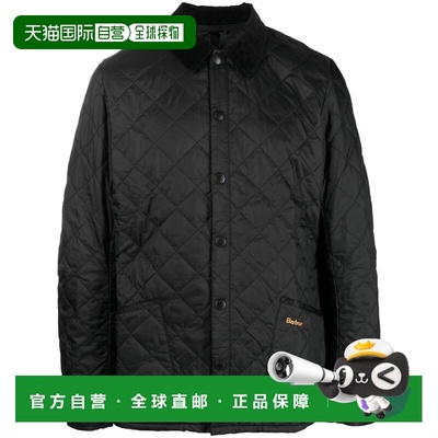 1h可退 香港直邮barbour 巴伯尔 男士 Liddesdale 绗缝棉服 MQU02