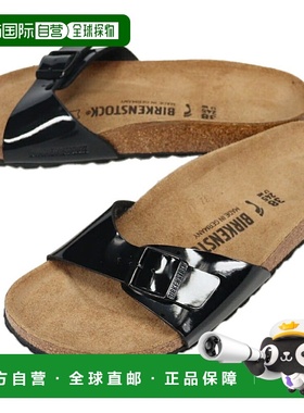 日本直邮BIRKENSTOCK Madrid 凉鞋 黑色漆皮 40303 窄款