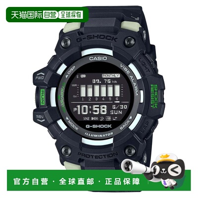 日本直邮G-SHOCK G-SQUAD GBD-100LM 黑色 运动手表卡西欧