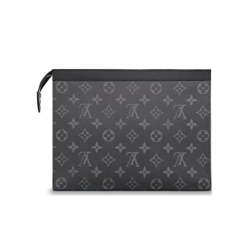 LOUIS VUITTON路易威登男士手拿包黑色中号手袋